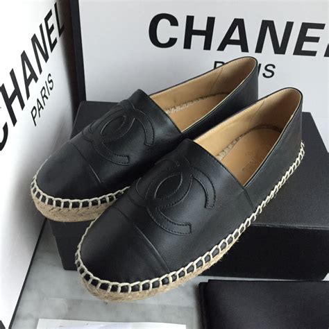 authentic chanel espadrilles vs fake|authentic chanel espadrilles for sale.